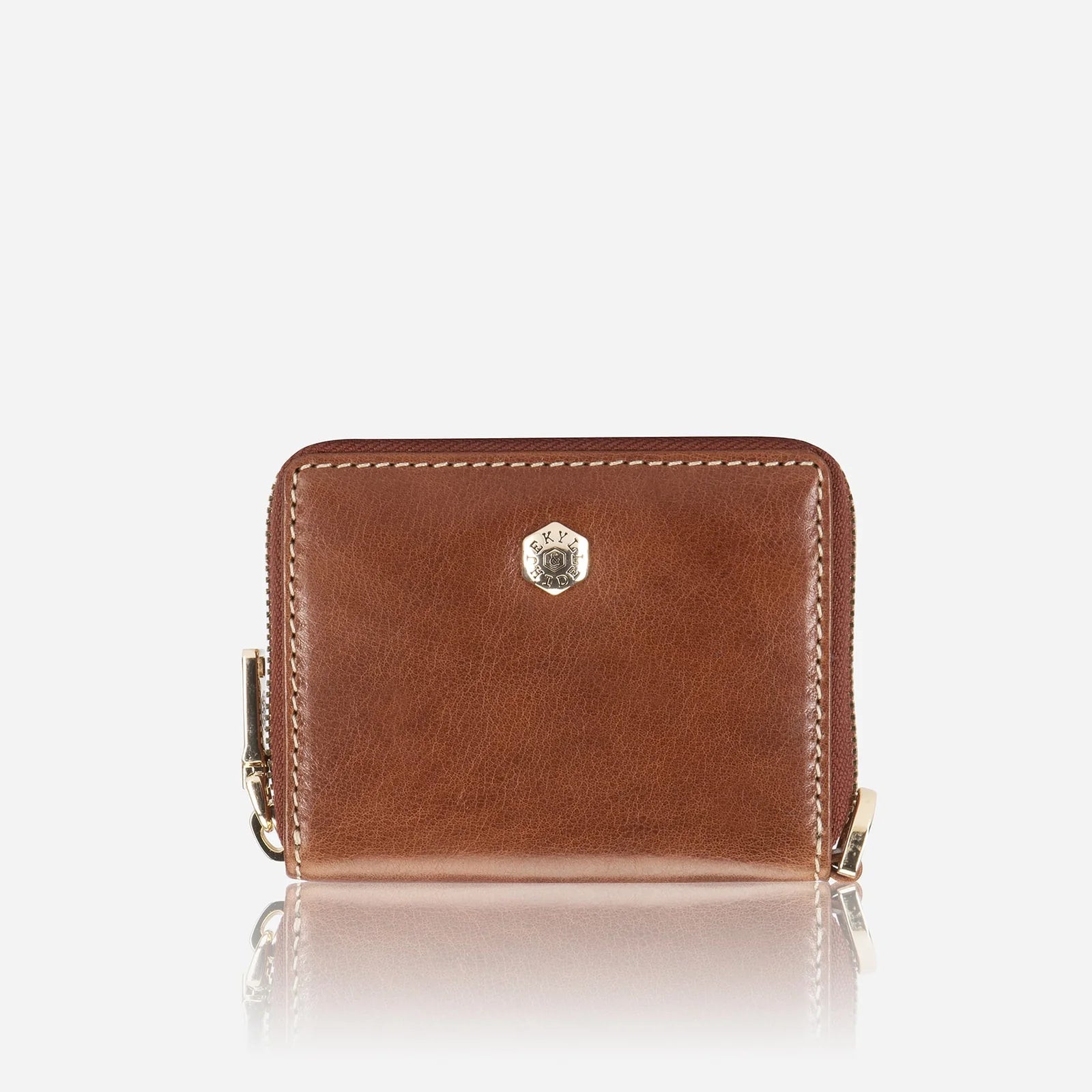 Large Travel And Mobile Wallet, Coffee | Jekyll & Hide Leather SA
